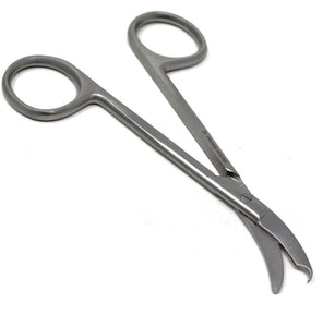 Premium Quality Suture Northbent Stitch Curved Scissors 4.5"