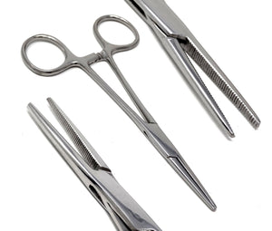 Chrome Crile Hemostat Forceps 5.5" (14cm) Straight, Stainless Steel