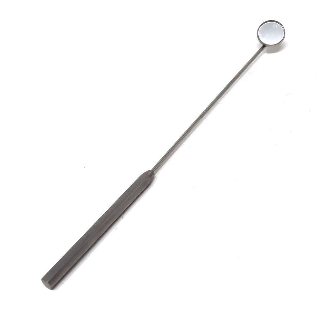 Laryngeal Boilable Hygiene Dental 18mm Mirror with Handle #2, Total Length 8.5