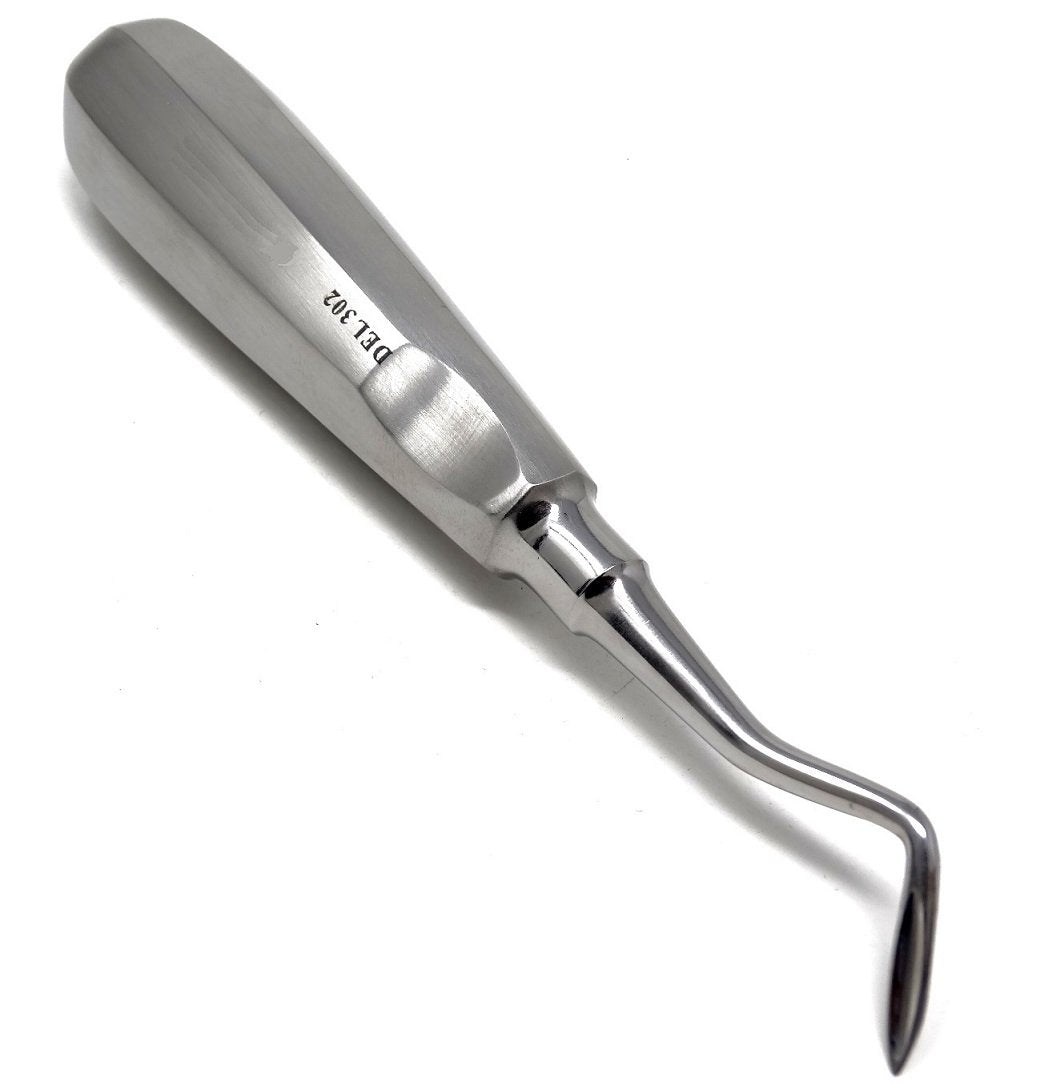 Apical Root Dental Root Tip Elevator DEL-302, Stainless Steel