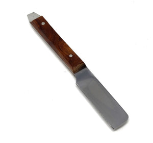 Wooden handle Dental Plaster Alignate Knife #5R, Stainless Steel