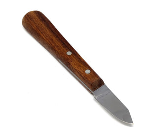 Wooden handle Dental Plaster Alignate Knife #6R, Stainless Steel