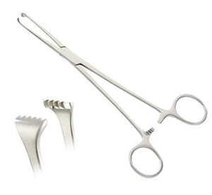 Premium Allis Tissue Clamp Forceps 6", 4x5 Teeth, Stainless Steel