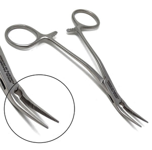 Apical Peet's Fragment Forceps #697 Bayonet 30º ANGLED TIPS 5"