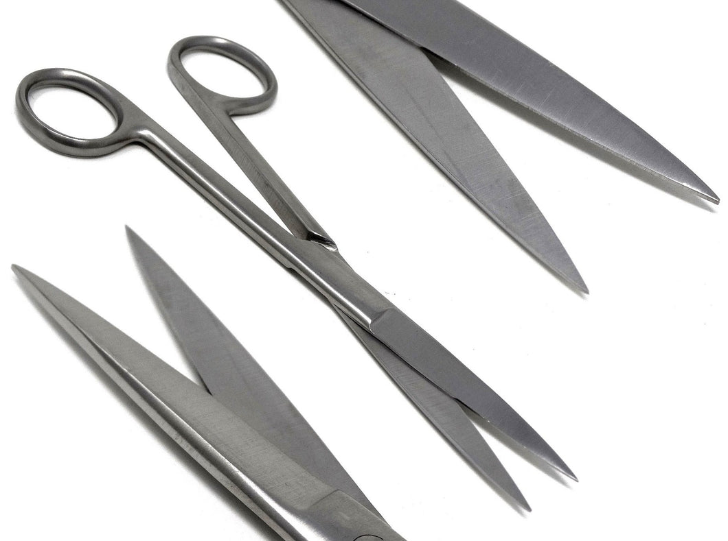 Scissors, Surgical, Sharp/Blunt Points, Curved Blades, 6.5