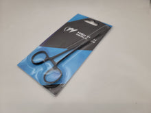 Load image into Gallery viewer, Pet Hair Removal Hemostat Forceps 5.5&quot; (14cm) Curved, All Black Stainless Steel
