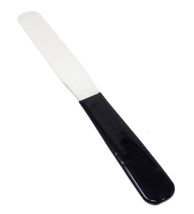Stainless Steel Lab Spatula with Polyvinylchloride (PVC) Comfort Handle, 4