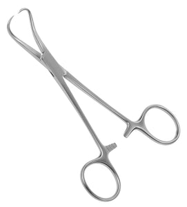 Premium Backhaus Towel Clamp 5.25", Stainless Steel