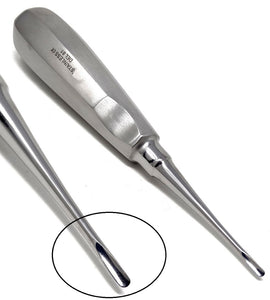 Apical Root Dental Root Tip Elevator DEL-81, Stainless Steel